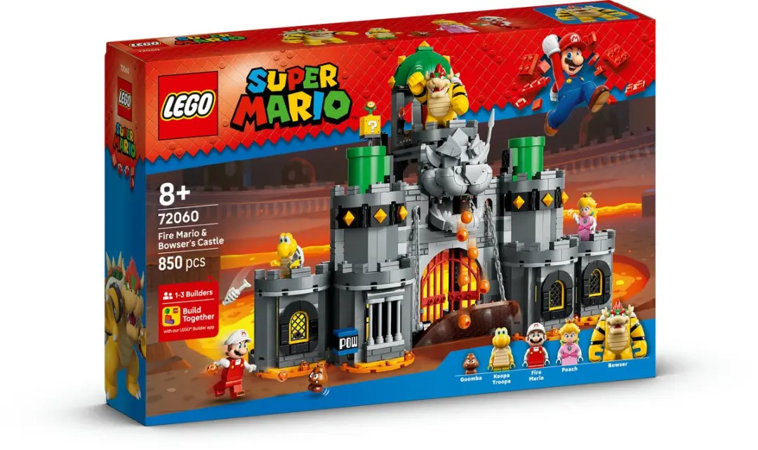 LEGO Super Mario 72060 Fire Mario & Bowser's Castle