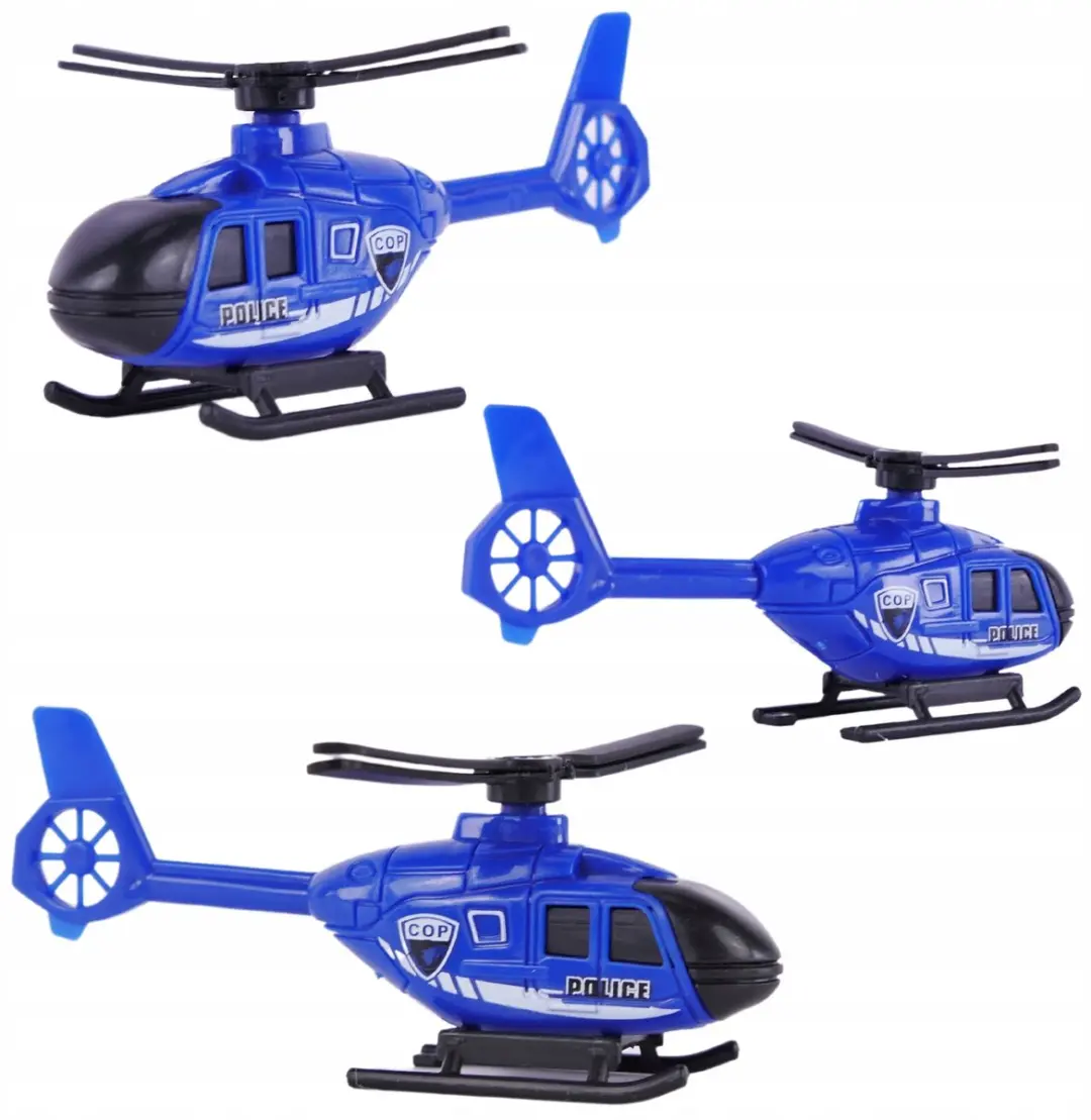 NIKKO Politie Speelgoedset - Blauw - afbeelding 2 van 5