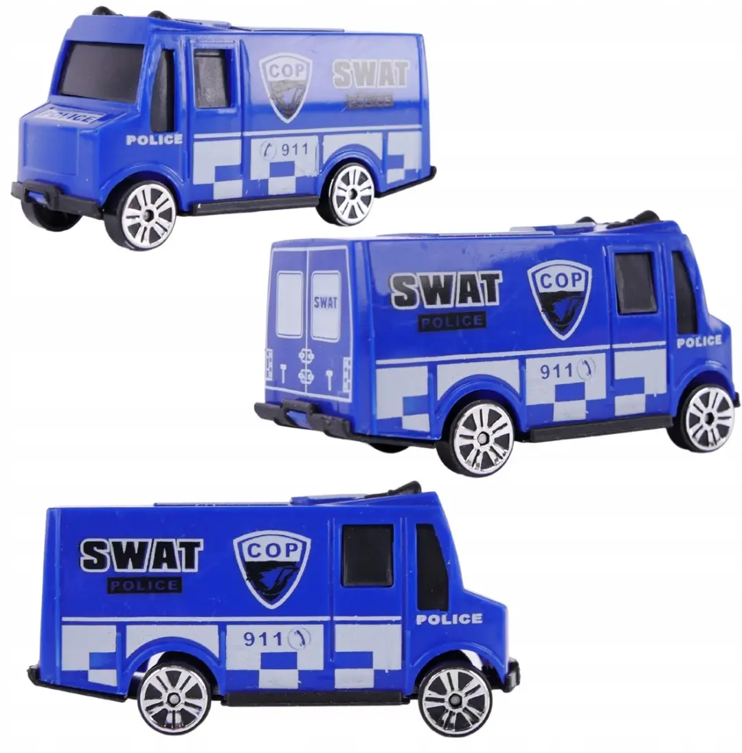 NIKKO Politie Speelgoedset - Blauw - afbeelding 4 van 5