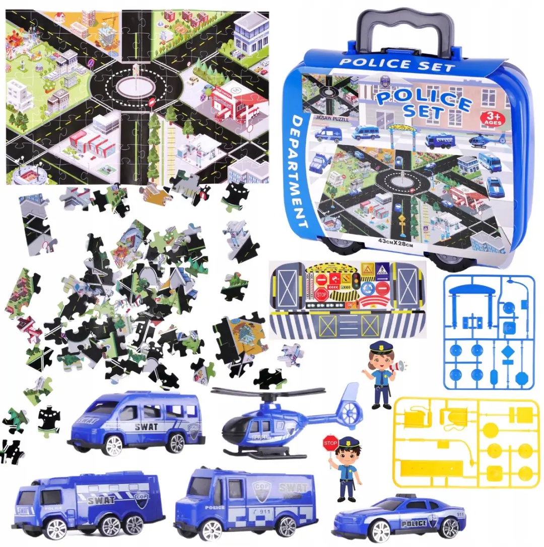 NIKKO Politie Speelgoedset