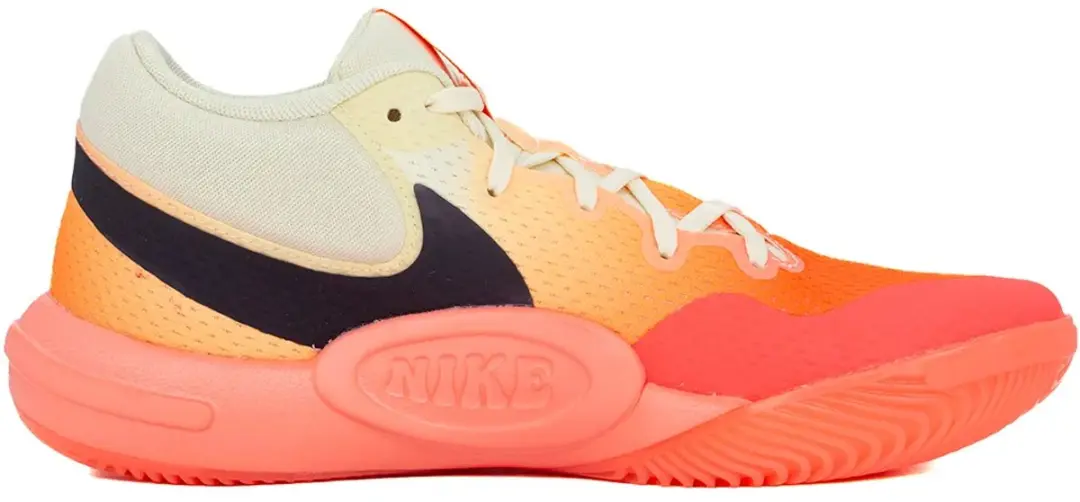 Nike Hyperquick Se Indoor Sportschoenen 40 - Coconut Milk/Cave Purple/Hot Lava