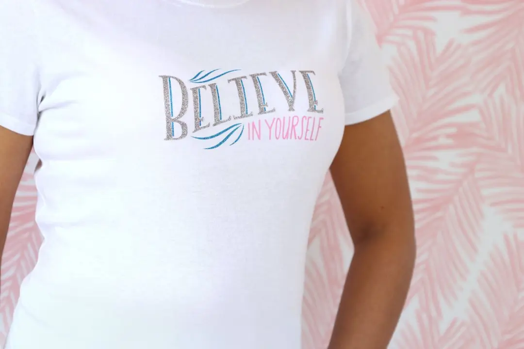 Cricut Smart Iron-On Folie Wit Glitter