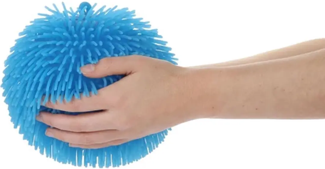 Toi-Toys Pufferbal - 23cm - Multicolor - afbeelding 6 van 6