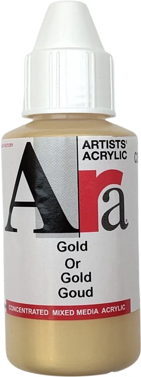 Ara Acrylverf Goud 100ml