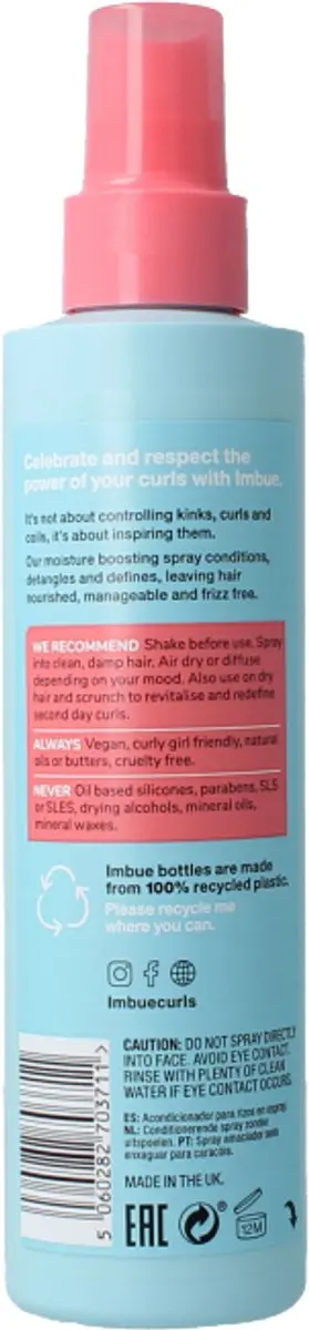 Imbue Curl Inspiring Conditioning Leave-In Spray 200ml