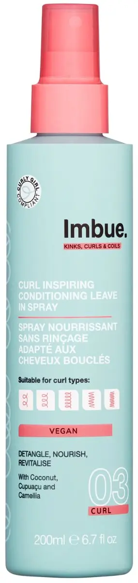 Imbue Curl Inspiring Conditioning Leave-In Spray 200ml