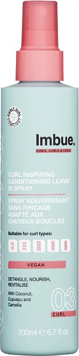 Imbue Curl Inspiring Conditioning Leave-In Spray 200ml