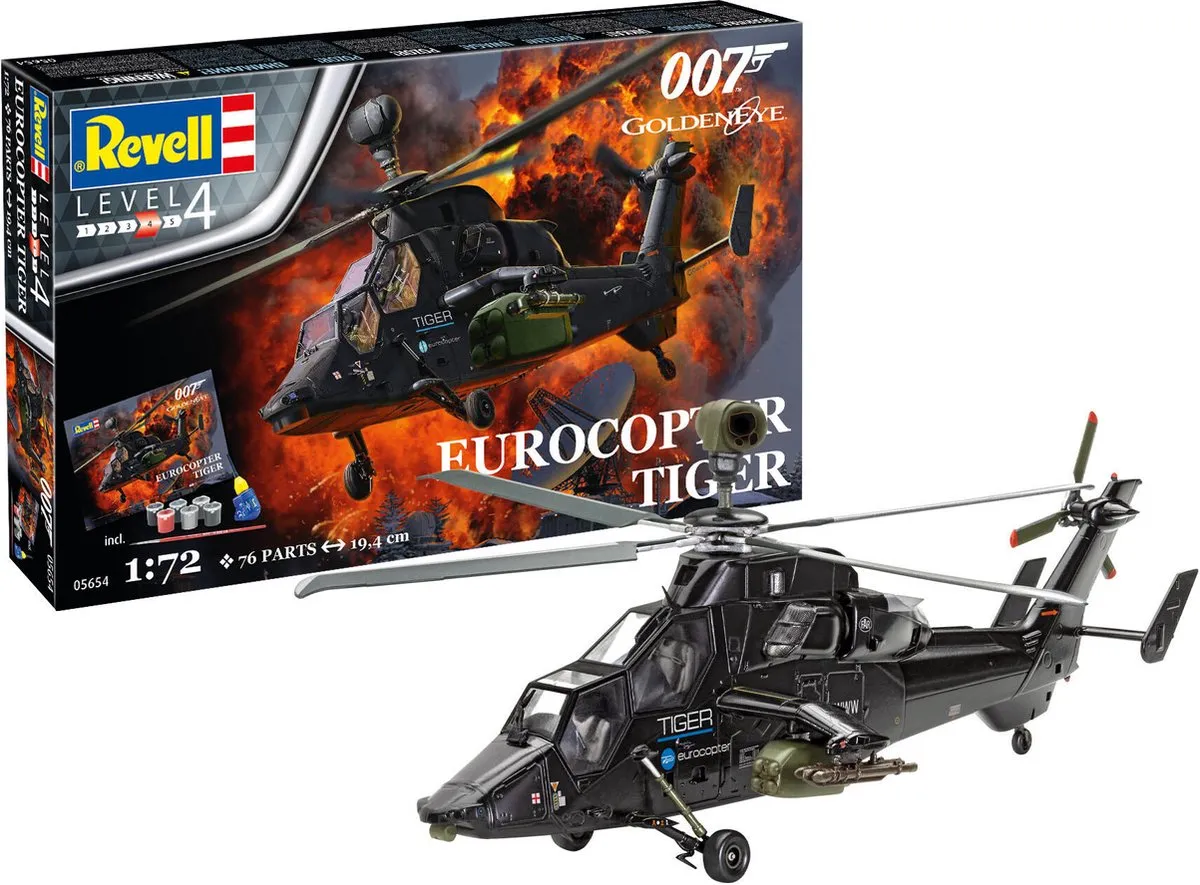 Revell 05654 Eurocopter Tiger Modelbouwpakket 1:72
