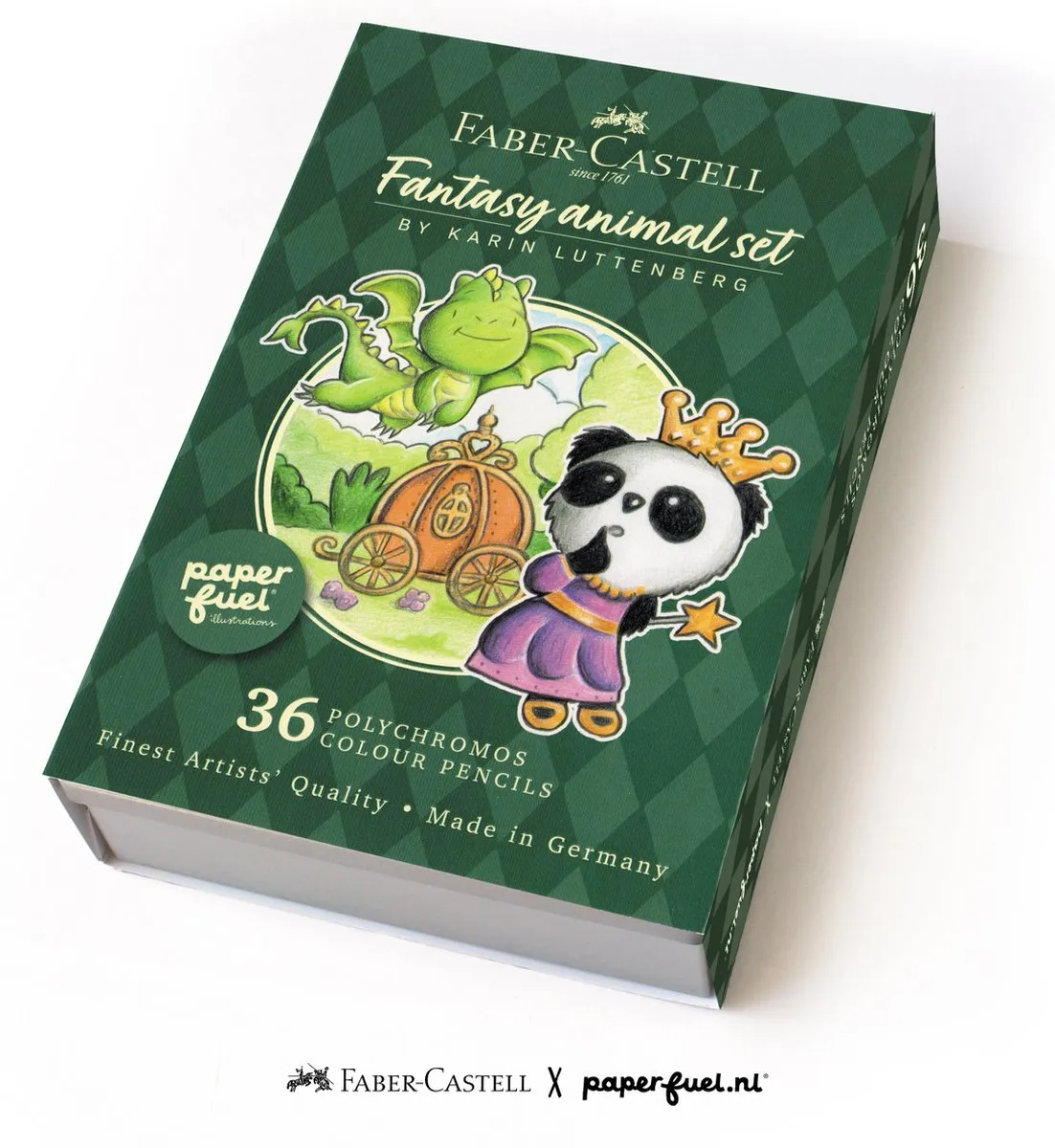 Faber-Castell Polychromos Fantasy Animalset - 36 Kleurpotloden