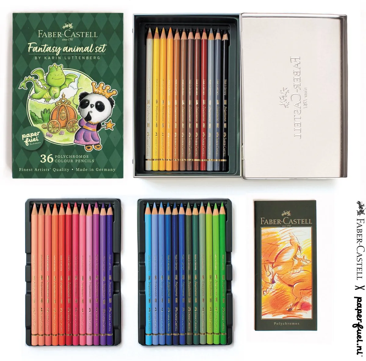 Faber-Castell Polychromos Fantasy Animalset
