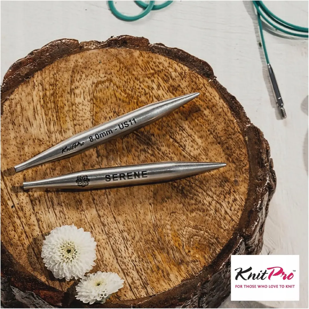 KnitPro Mindful Verwisselbare Metalen Breinaalden 4,50 mm - Zilver