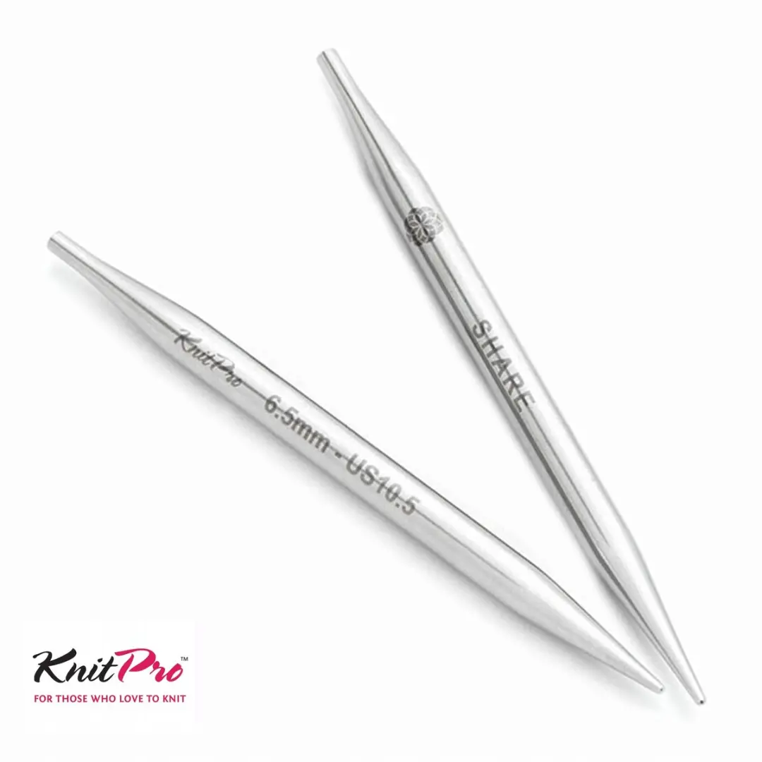 KnitPro Mindful Verwisselbare Metalen Breinaalden 4,50 mm - Zilver