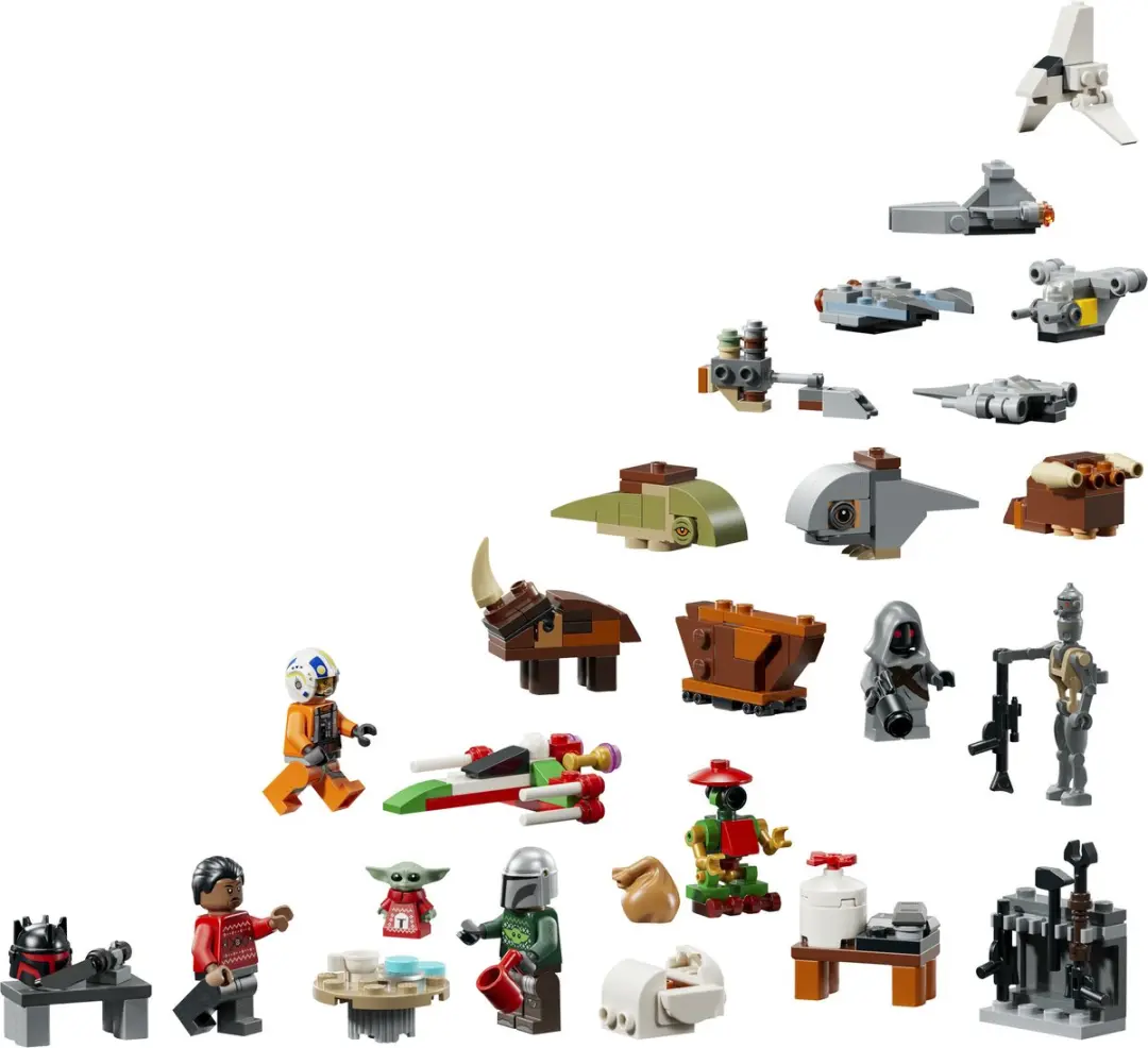 LEGO Star Wars Adventskalender 2026 - 293 Stukken - Meerkleurig