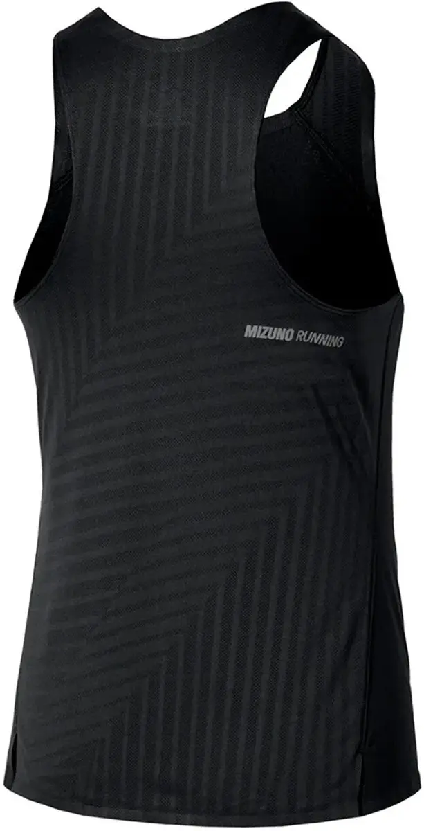 Mizuno Tech Light Mouwloos T-shirt M - Zwart