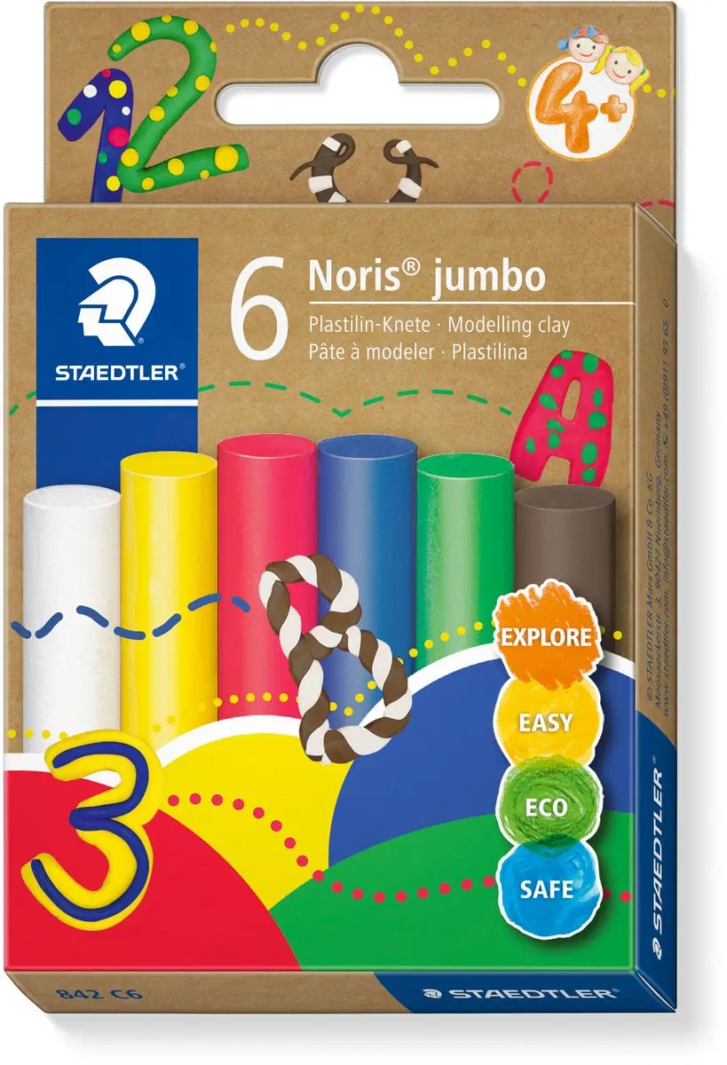 STAEDTLER Noris Jumbo Boetseerklei