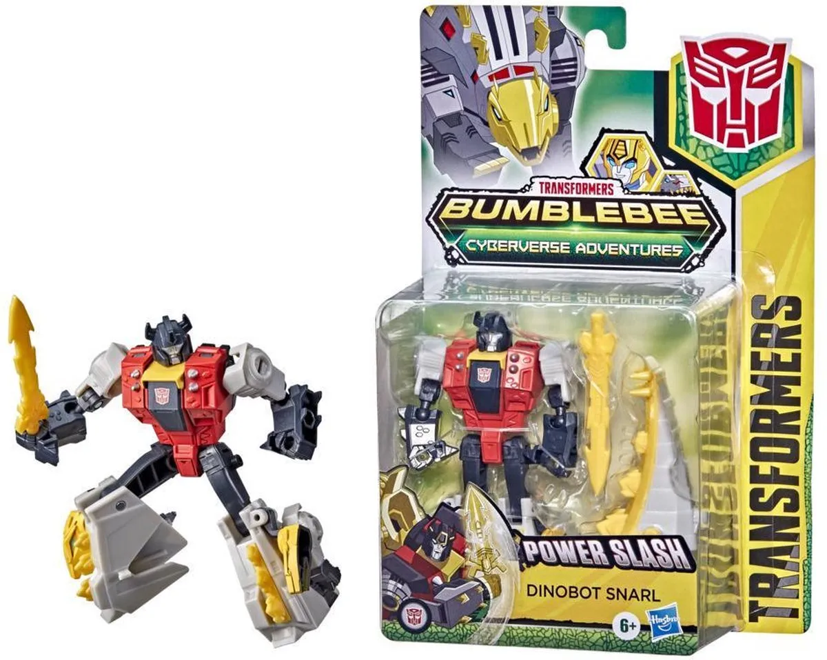 Hasbro Transformers Dinobot Snarl F2770ES0 - 13.7 cm - Multicolor - afbeelding 6 van 6