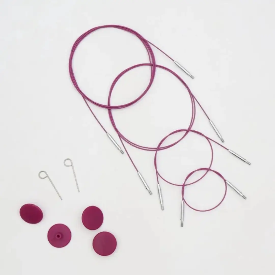 KnitPro Flexi-Cals Verwisselbare Brenaalden 100cm - Paars