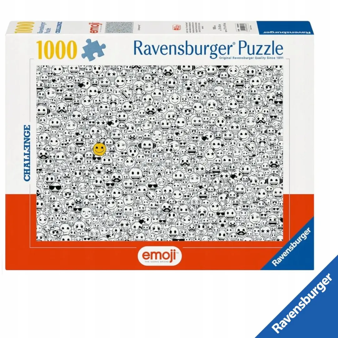 Ravensburger Emoji Challenge Puzzel 1000 Stukken
