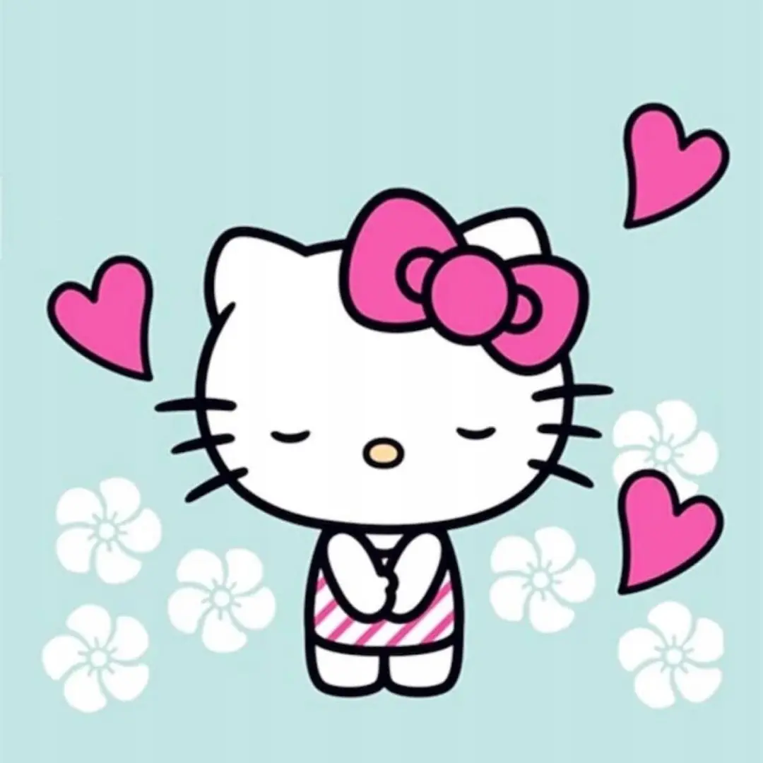 Hello Kitty Diamond Painting Set 5D DIY Mozaïek 30x30cm
