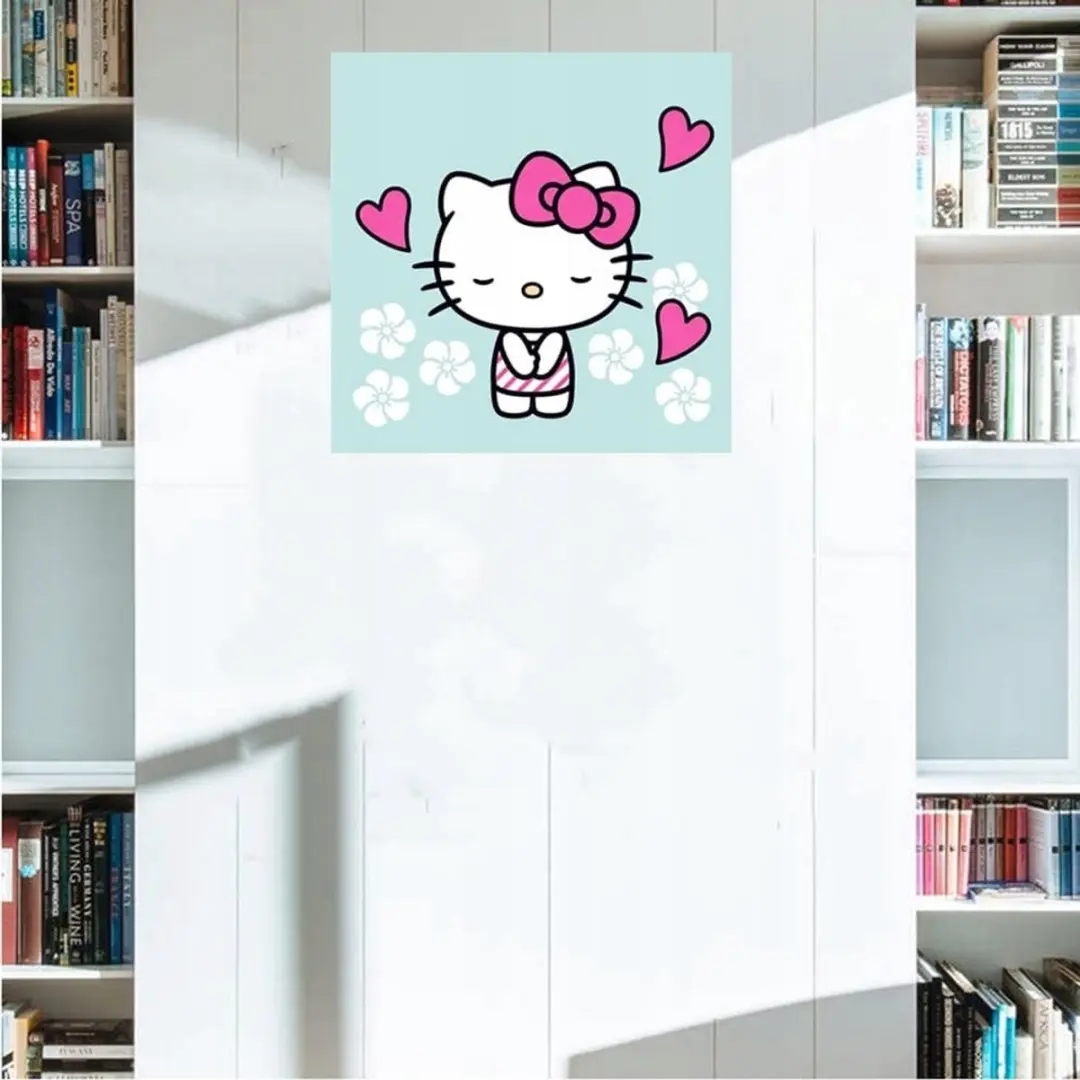Hello Kitty Diamond Painting Set 5D DIY Mozaïek 30x30cm