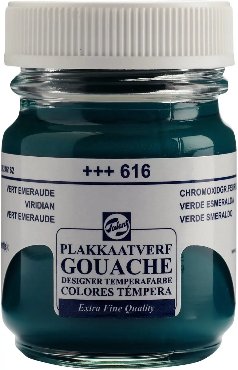Royal Talens Gouache Extra Fijn 616 Viridian Groen 50ml