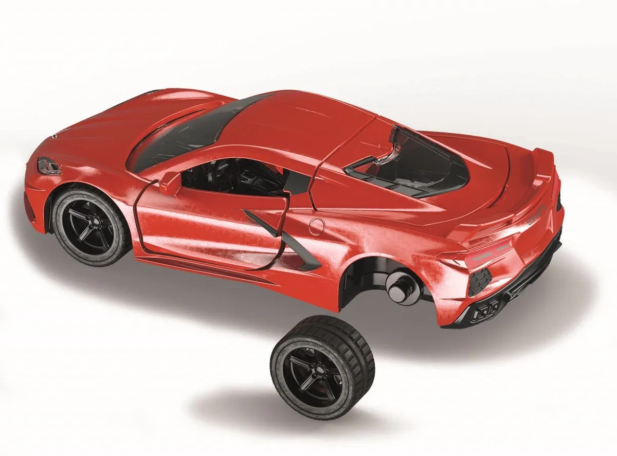 SIKU 2359 Chevrolet Corvette Stingray Speelgoedauto 1:50 - Rood