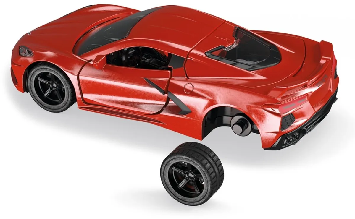 SIKU 2359 Chevrolet Corvette Stingray Speelgoedauto 1:50 - Rood