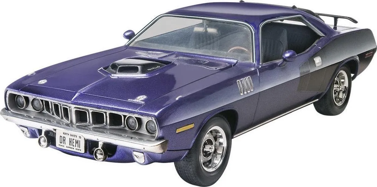 Revell 12943 1971 Plymouth Hemi Cuda Modelbouwpakket - 1:24 - Multi