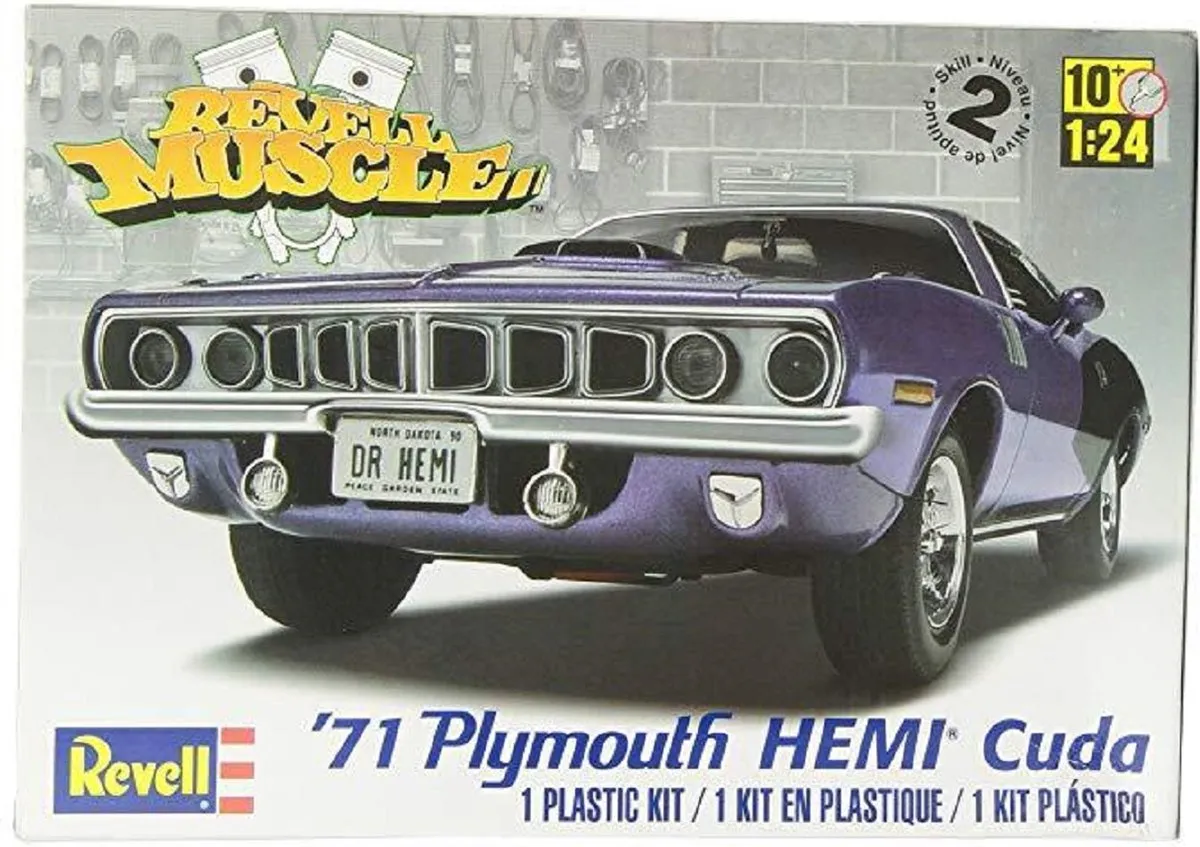Revell 12943 1971 Plymouth Hemi Cuda Modelbouwpakket