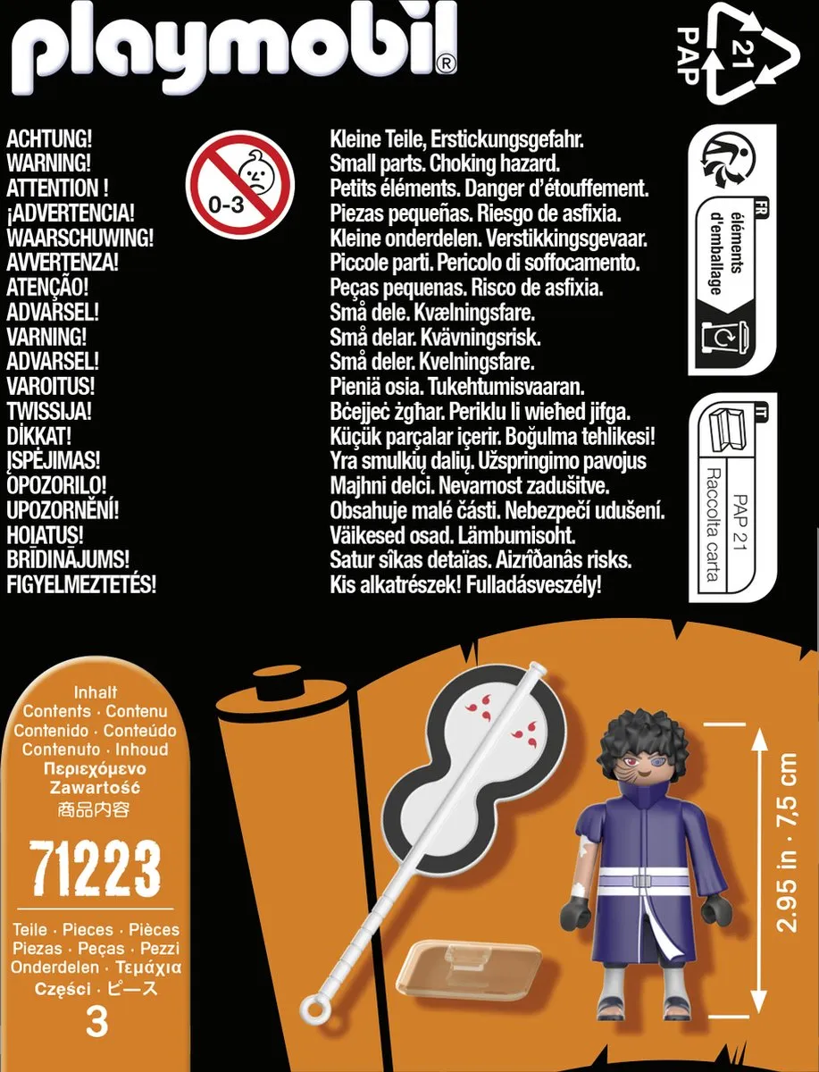 Playmobil Naruto Obito - 71223 - afbeelding 6 van 6
