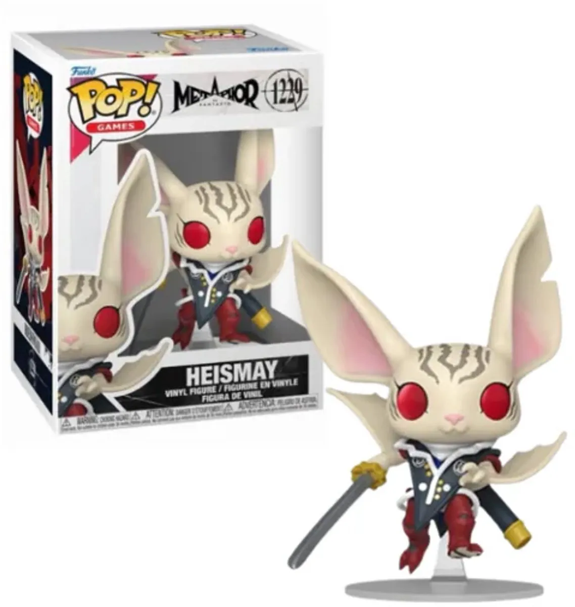 Funko Pop! Games Metaphor ReFantazio Heismay #1229