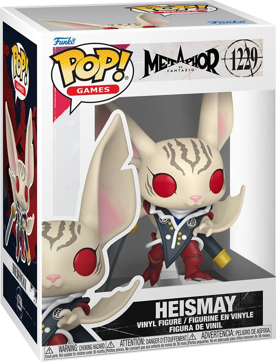 Funko Pop! Games Metaphor ReFantazio Heismay #1229