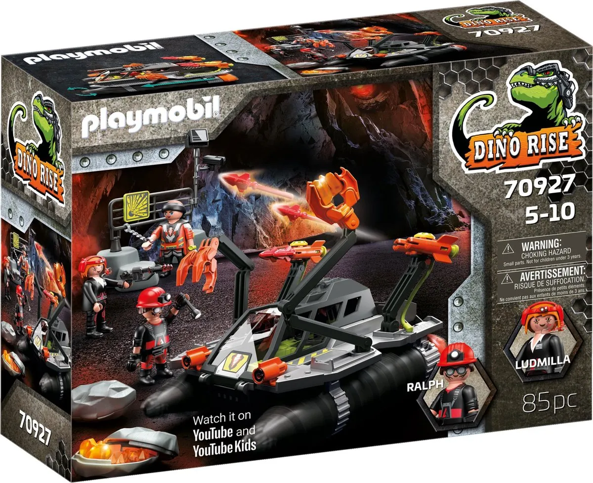 Playmobil Dino Rise Comet Corp. Sloopboor 70927