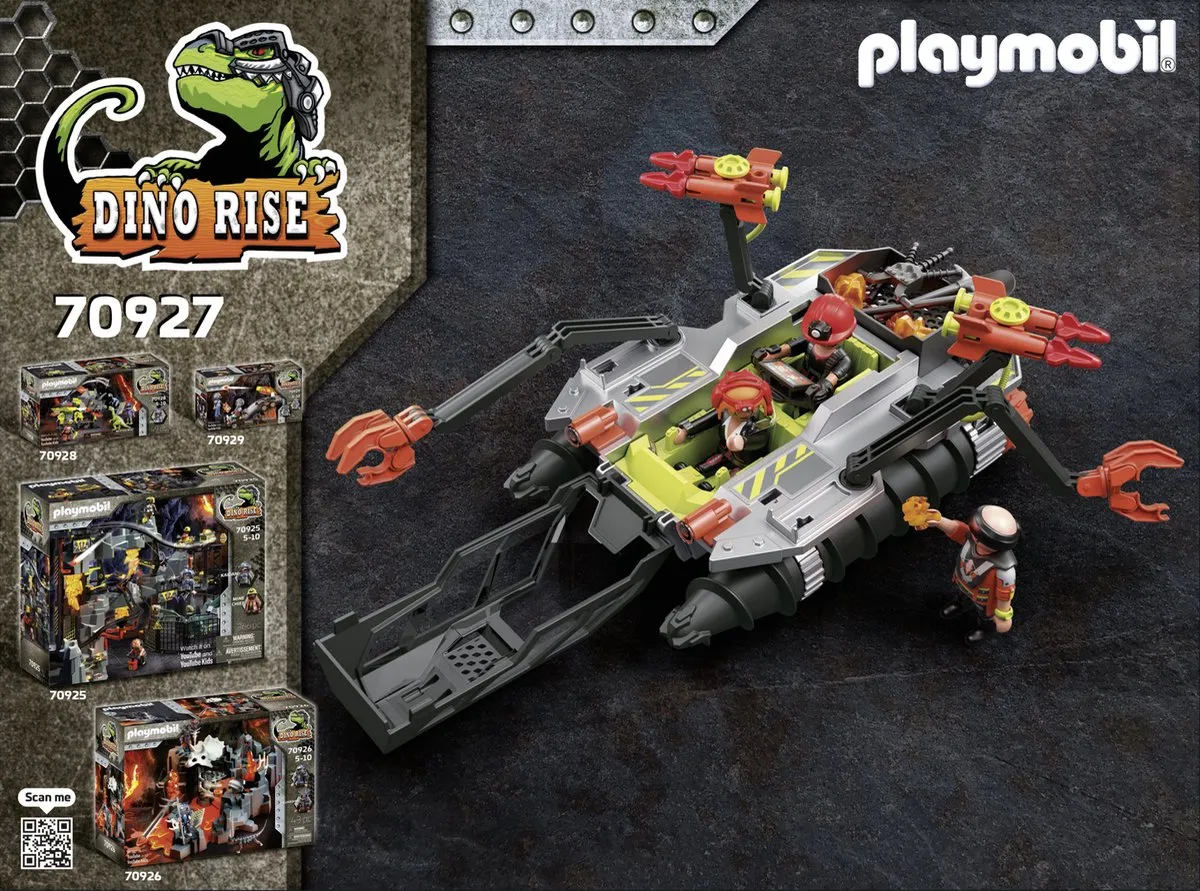 Playmobil Dino Rise Comet Corp. Sloopboor 70927 - Multicolor - afbeelding 6 van 6