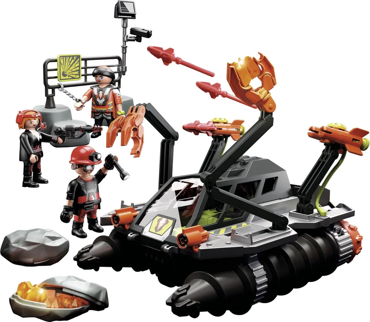 Playmobil Dino Rise Comet Corp. Sloopboor 70927 - Multicolor