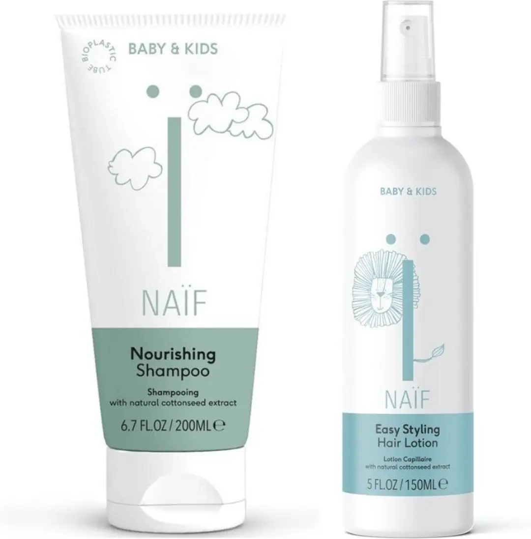Naïf Baby & Kids Shampoo & Lotion Set 200ml+150ml