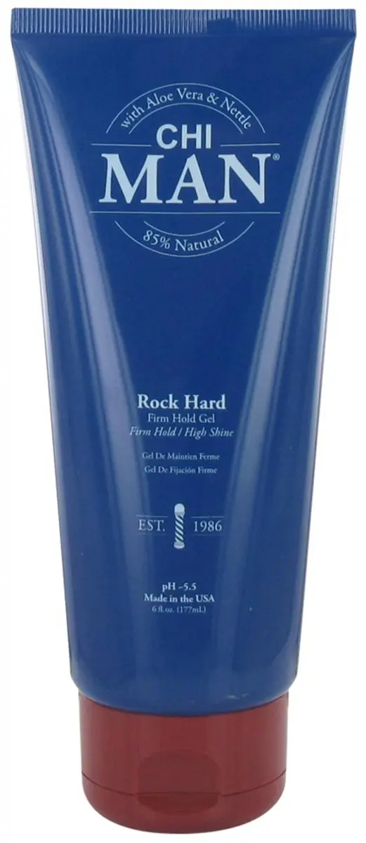 Chi Natural Life Man Rock Hard Firm Hold Gel 177ml