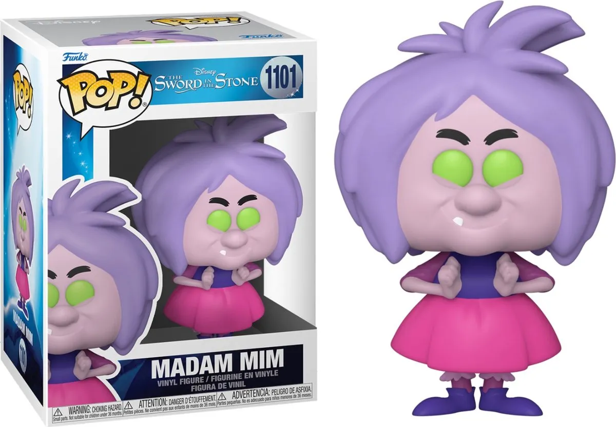 Disney Funko Pop Movies 1100 Madam Mim - 9cm - Multicolours