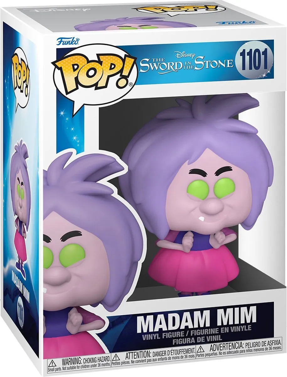 Disney Funko Pop Movies 1100 Madam Mim - 9cm - Multicolours