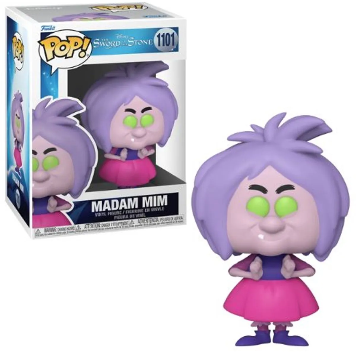 Disney Funko Pop Movies 1100 Madam Mim - 9cm - Multicolours