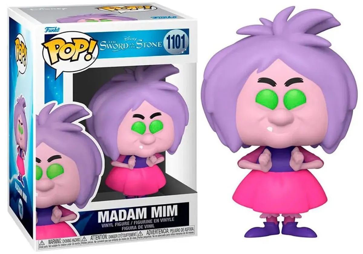 Disney Funko Pop Movies 1100 Madam Mim - 9cm - Multicolours - afbeelding 6 van 6