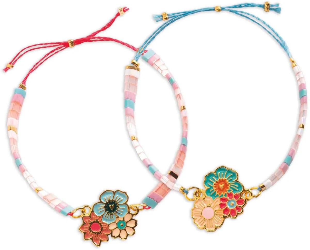 Djeco Tila and Flowers Armbanden Set - Multicolor