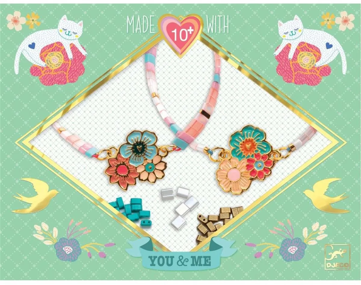 Djeco Tila and Flowers Armbanden Set