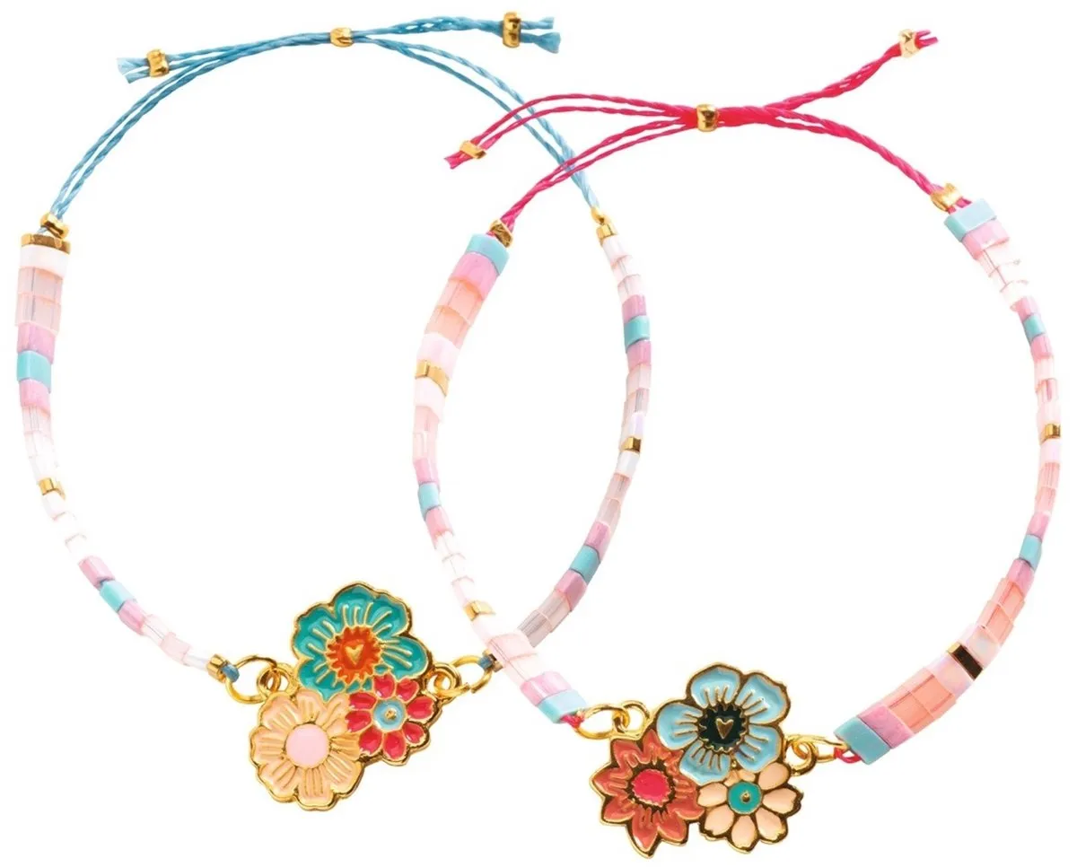 Djeco Tila and Flowers Armbanden Set - Multicolor