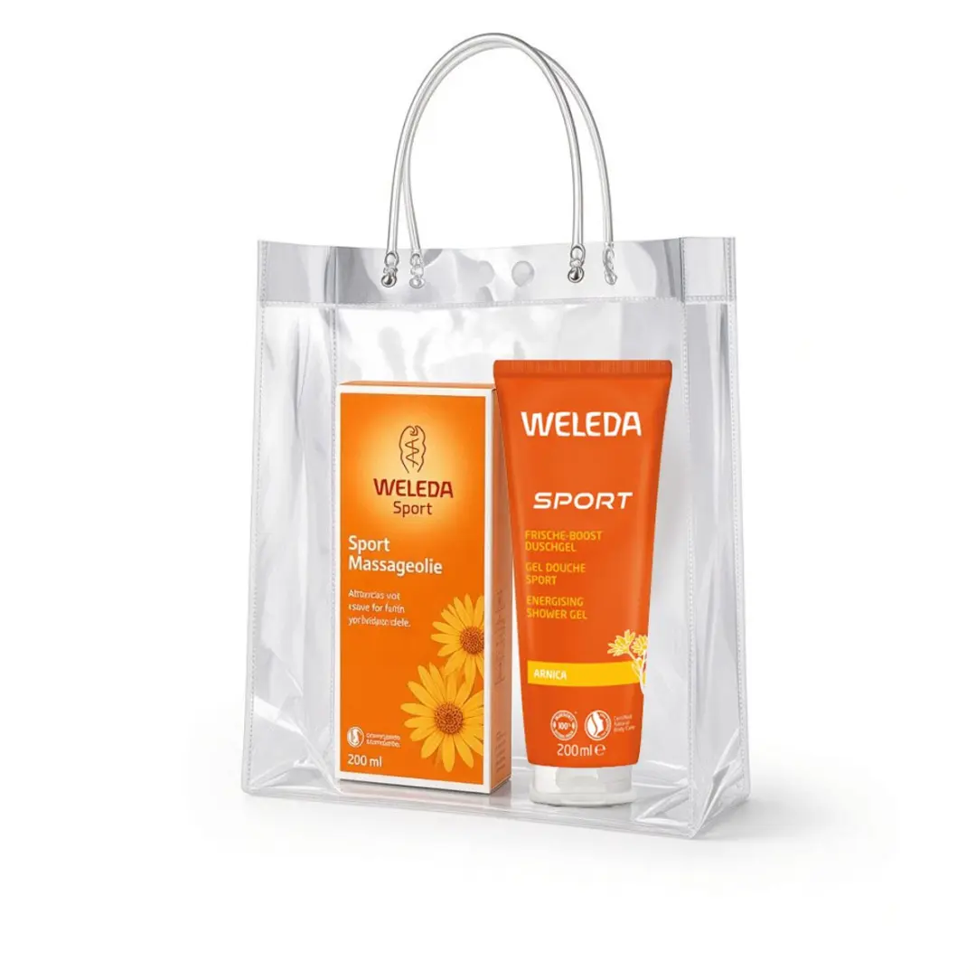 Weleda Sport Set Douchegel & Massageolie 300ml