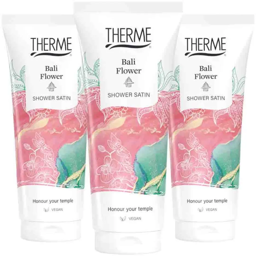 Therme Bali Flower Shower Satin - 3x200ml