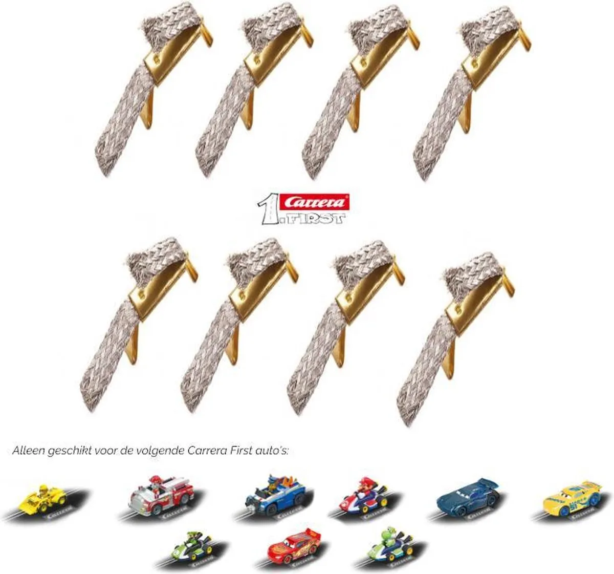 Carrera FIRST Sleepcontacten CAR20065508-XS - 8 Stuks - Multi