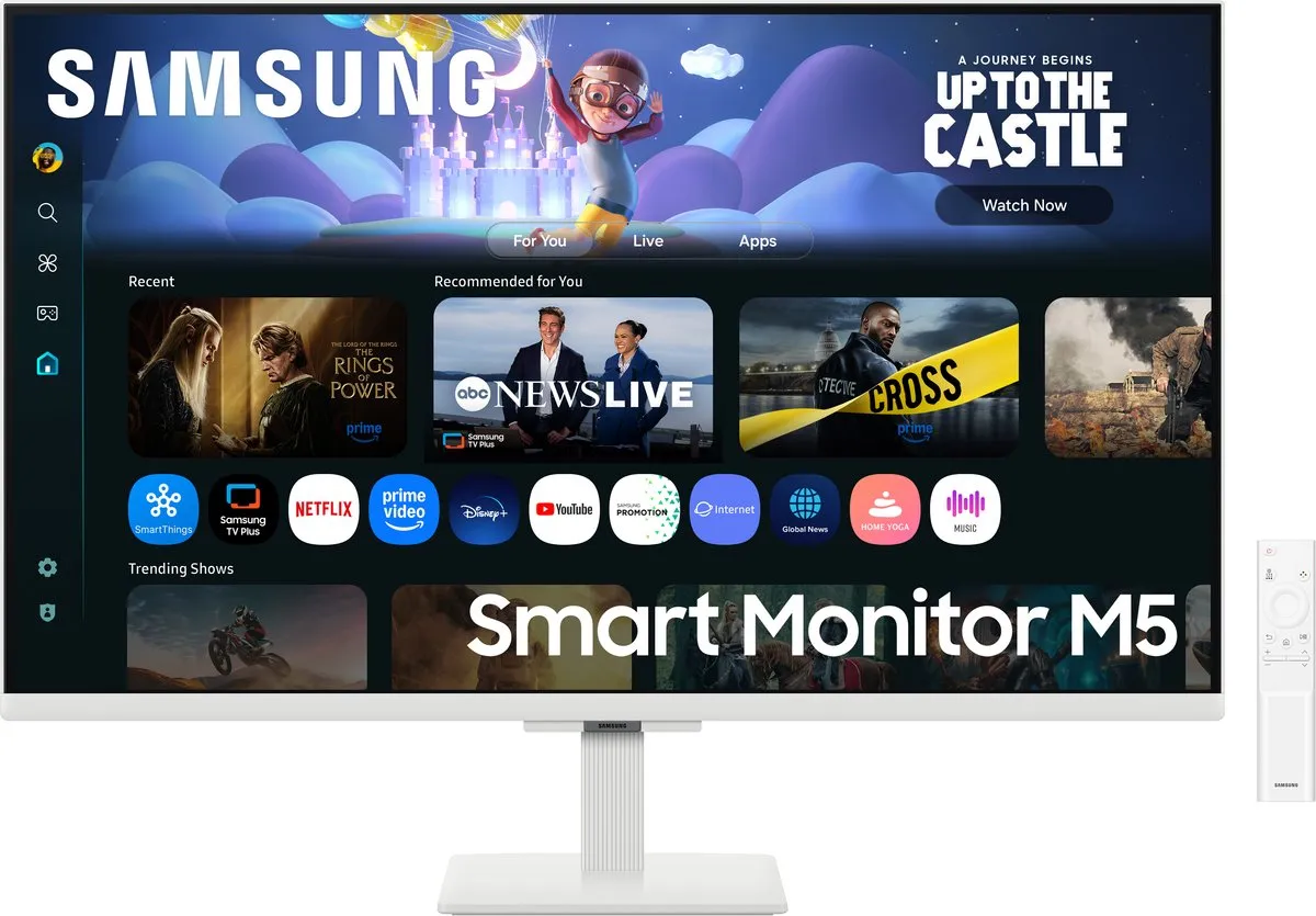 Samsung M5 M50F LS27FM501EUXEN Monitor 27" - Wit