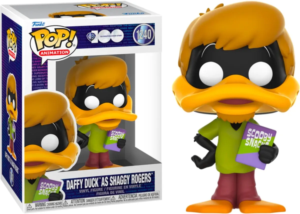 Funko Scooby-Doo POP! Daffy als Shaggy - 9cm - Multicolor