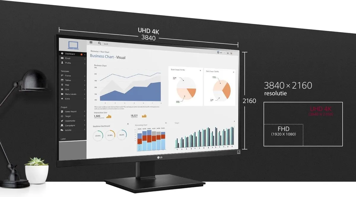 LG 27UK670-B.AEU Monitor 27" - USB-C 40W - afbeelding 6 van 6